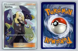 Cynthia SV82/SV94 Ultra Rare Hidden Fates Shiny Vault Pokemon Holo Near Mint - Image 1