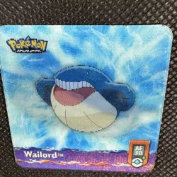 Artbox Pokemon Advanced Action Flipz (2003) AF30 Wailmer Wailord LP - Image 2
