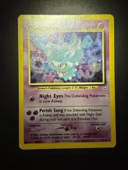 Nintendo Pokemon TCG Misdreavus 11/64 Neo Revelation Holo Rare HP50 English - Image 3
