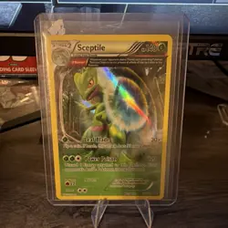 Pokemon TCG Sceptile Omega 9/160 XY Primal Clash Holo Rare Stage 2 HP 140 - Image 1