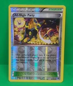 Umbreon All-Night Party 96/122 Pokemon XY Breakpoint Reverse Holo Near Mint - Image 2