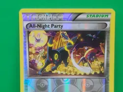 Umbreon All-Night Party 96/122 Pokemon XY Breakpoint Reverse Holo Near Mint - Image 4