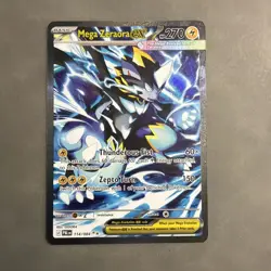 Mega Zeraora ex 114/084 Special Illustration Rare Pitch Black Pokemon NM - Image 1