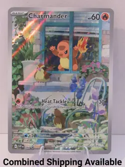 Charmander - 044 SV: Scarlet & Violet Promo Cards NM Holo English 17772 - Image 1
