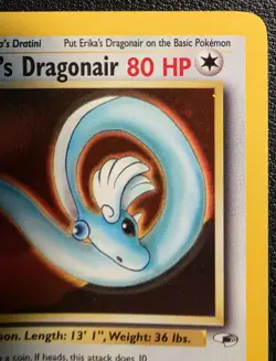 Pokemon TCG Gym Heroes Erika's Dragonair #4 - Damaged - Image 5