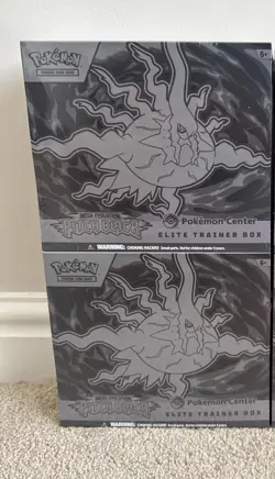 Pokemon Center Pitch Black Elite Trainer Box ETB x2 🔥 BRAND NEW & SEALED ✅ - Image 1