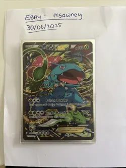 Pokemon TCG Venusaur EX XY123 Promo Card NM CONDITION - Image 1