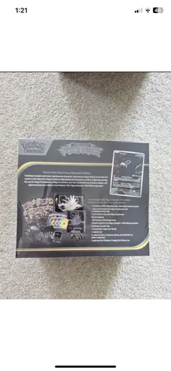 Pokemon Center Pitch Black - ETB Elite Trainer Box - Sealed IN HAND - Fast Ship - Image 1