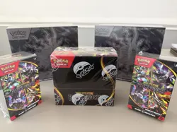 PITCH BLACK 2x Pokemon Center ETB, 2x Booster Bundle, 1x Booster Box SEALED - Image 1