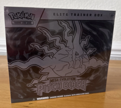 Pokemon TCG Mega Evolution Pitch Black Elite Trainer Box ETB - Sealed Brand New - Image 1