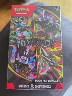 Pokemon Mega Evolution Pitch Black Booster Bundle Box New/Sealed - Image 1