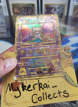Pokemon TCG Ancient Mew Pokemon the Movie 2000 Promo Damaged/Creased - Image 2