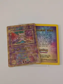 Ancient Mew Holo Promo Pokemon Movie 2000 WOTC TCG Pokemon Card - HP/DMG - Image 3