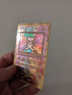Ancient Mew Holo Promo Pokemon Movie 2000 WOTC TCG Pokemon Card - HP/DMG - Image 4
