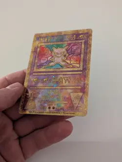 Ancient Mew Holo Promo Pokemon Movie 2000 WOTC TCG Pokemon Card - HP/DMG - Image 5