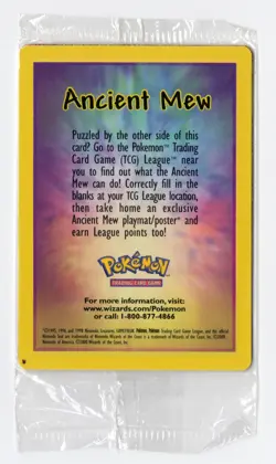 Pokemon Ancient Mew Movie Promo Sealed NM WOTC Vintage - Image 1