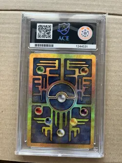 Pokemon Ancient Mew 2000 Holo Card Cosmos Movie Promo ACE 9 - Image 2
