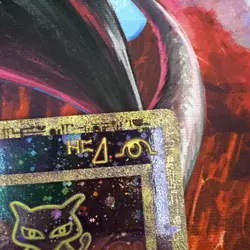 Pokemon Card Ancient Mew Holo Rare Movie Promo Nintendo - Image 3