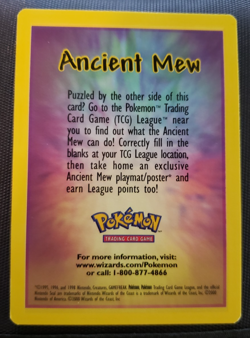 Rare 2 Pokemon Ancient Mew Promo 2000 Movie Holofoil (WOTC) - Image 4