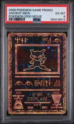 PSA 6 Pokemon TCG Ancient Mew Promo Holo 2000 Movie 1 swirl 🌀 - Image 1