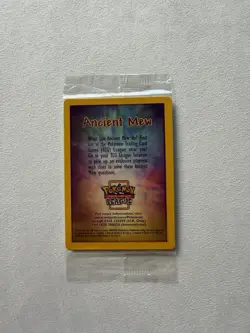 Pokemon TCG Ancient Mew Holo Card 2000 Movie Promo, Factory Sealed - Image 1