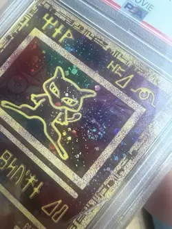 Ancient Mew PSA 9 Mint Pokemon TCG Card 2000 Movie Promo *SWIRL* - Image 3