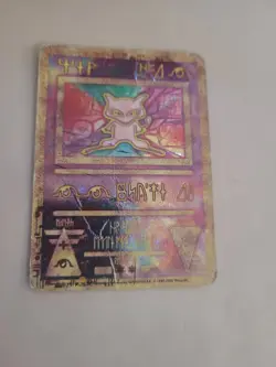 Vintage 1999 Ancient Mew Holo Pokemon Movie Promo Card – Full Holo Foil - Image 1