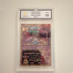 2000 Pokemon TCG Ancient Mew Movie Promo Holo #64179 English MGC 10 - Image 1