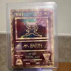 Vintage Ancient Mew Holo Pokemon Movie Promo Card – Full Holo Foil - Image 4