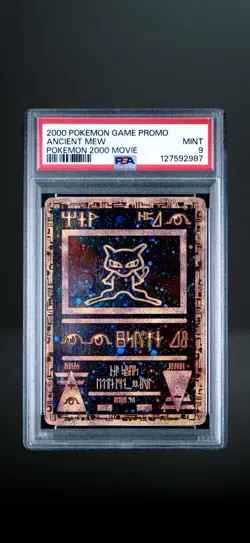 PSA 9 Pokemon Ancient Mew 2000 Movie Promo Pokemon Game Promo (English) - Image 1