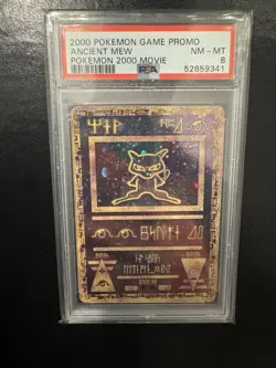 PSA 8 Ancient Mew Movie Promo 2000 Pokemon TCG Holo English - Image 1