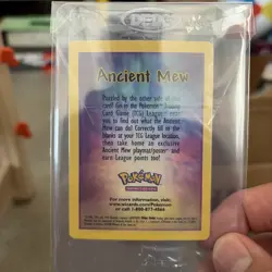 Pokemon TCG Ancient Mew Movie Promo Sealed 2000 - Image 4