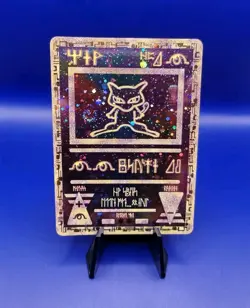 Ancient Mew Promo Pokemon The Movie Vintage Pokemon Card 2000 WOTC TCG SWIRL - Image 1