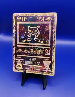 Ancient Mew Promo Pokemon The Movie Vintage Pokemon Card 2000 WOTC TCG SWIRL - Image 2