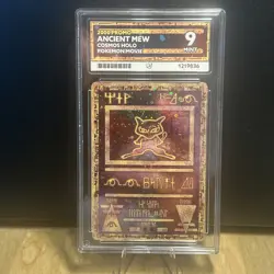 Ancient Mew Cosmos Holo - Pokemon Movie Promo - ACE 9 MINT - Image 1