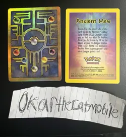 Pokemon TCG Ancient Mew Movie Promo 1999-2000 LIGHTLY PLAYED - Image 2