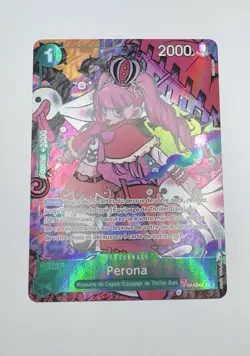 One Piece Perona OP09-034 Treasure Rare TR French NM - Image 2