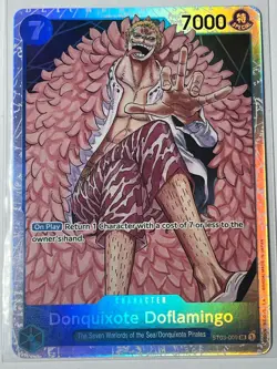 Donquixote Doflamingo (FOIL) SR Starter Deck 3 ST03-009 NM One Piece EN - Image 1