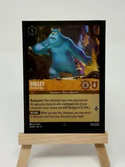 Disney Lorcana Sulley The New Boss 24/207 Cold Foil Super Rare EN-13 - Image 2