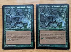 2x ASWAN JAGUAR Oversized Promo Card 6"x9" - Mp - MTG - Image 1