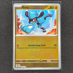 Riolu - 076/132 - Reverse Holo - Mega Evolution - Pokemon Card - NM/M - Image 1