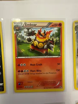 Pokemon Card Lot 20 Rare Holo Reverse Holo Emboar Samurott Yveltal Jolteon - Image 3