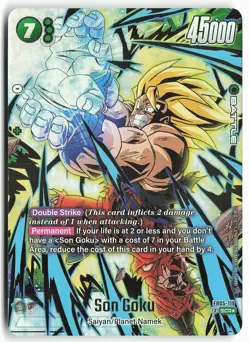 Son Goku FB05-119 SCR Secret Rare Alternate Art Dragon Ball Super Card - Image 2