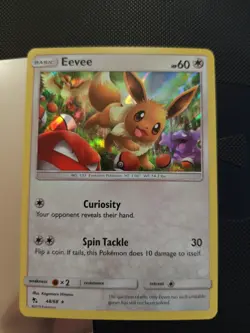 Pokemon - Eevee 48/68 - Hidden Fates - Holo Rare - Near Mint - Image 1