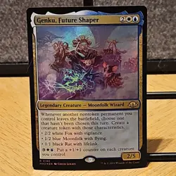 MTG Genku, Future Shaper Modern Horizons 3 Set Foil Rare 186 Fresh Pull No Play - Image 1
