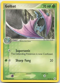 Golbat 36/101 Hidden Legends Pokemon Card LP - Image 1