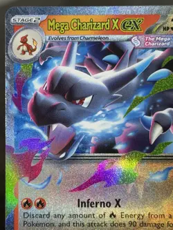 Mega Charizard X Ex 013/094 Play! Pokemon Stamped Prize Pack 9 MINT - Image 2