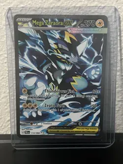 Pokemon TCG Mega Zeraora ex 114/084 Pitch Black SIR - Image 1