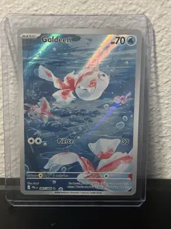 Pokemon TCG Goldeen Illustration Rare 087/084 Pitch Black IR Near Mint - Image 1
