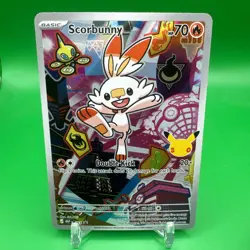 Pokemon TCG Scorbunny 053 SV Scarlet & Violet Promo 53 Holo First Partners NM - Image 1